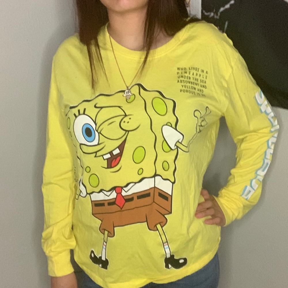 spongebob sleepwear longsleeve